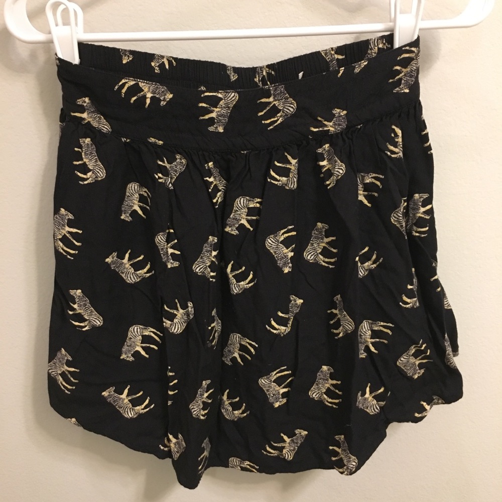 Kimchi blue urban outfitters zebra print skirt